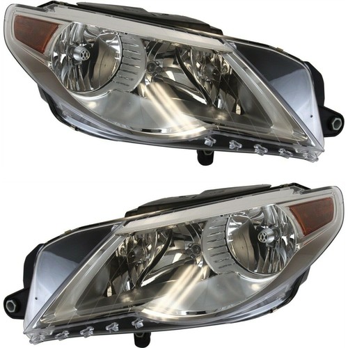 Pair clear headlight - lh,