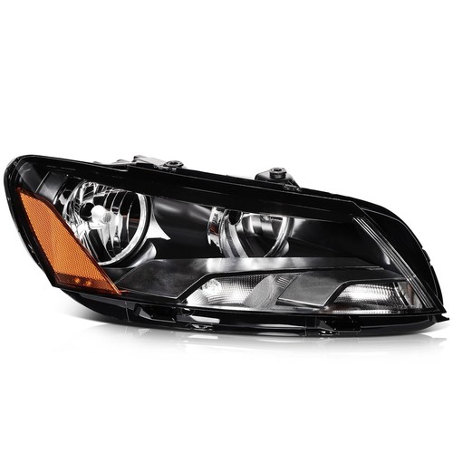 Black amber reflector - amber, clear